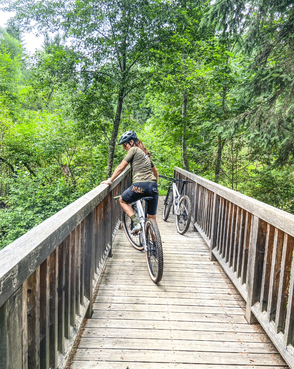 Bild Fahrradfahren im Glashotel