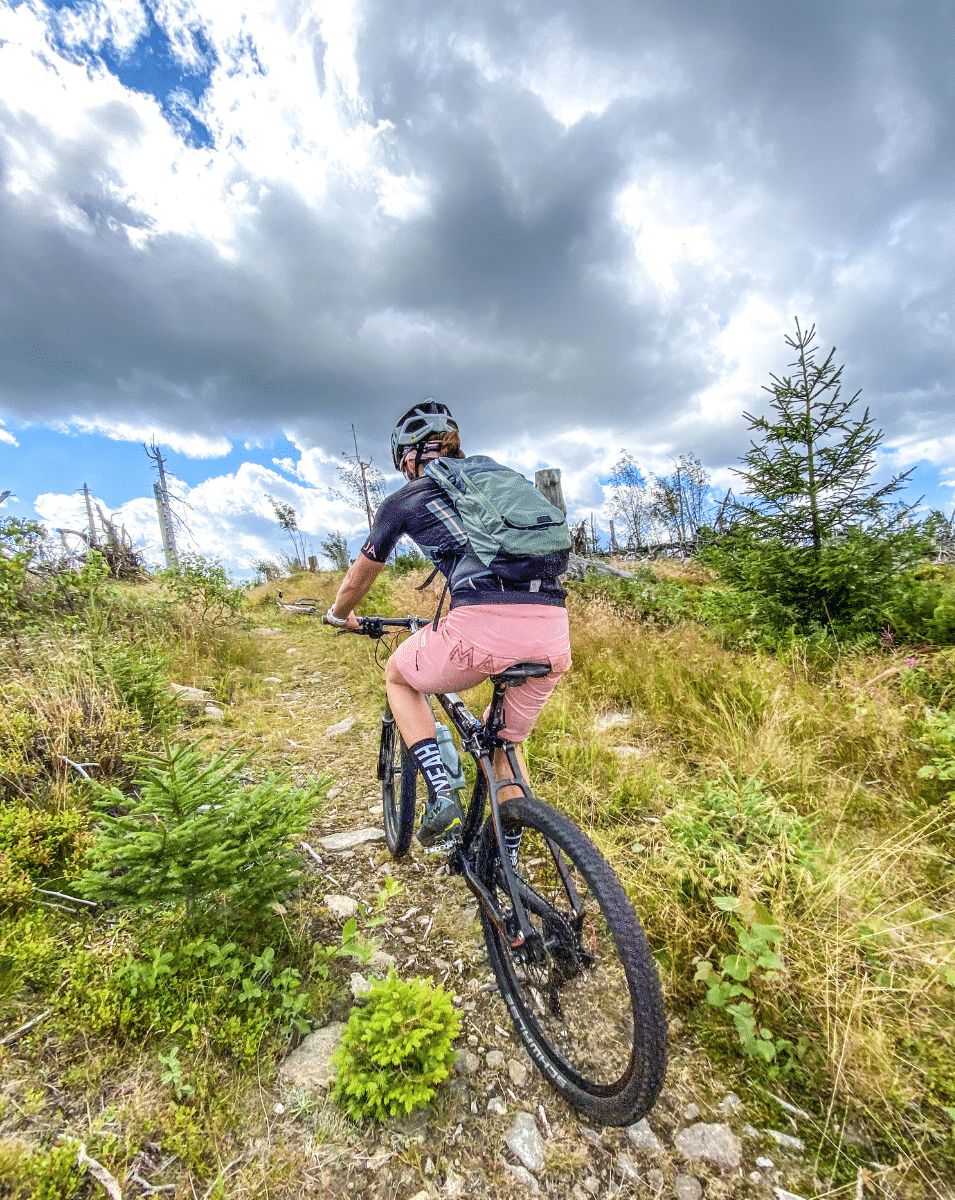 Bild Fahrradfahren im Glashotel